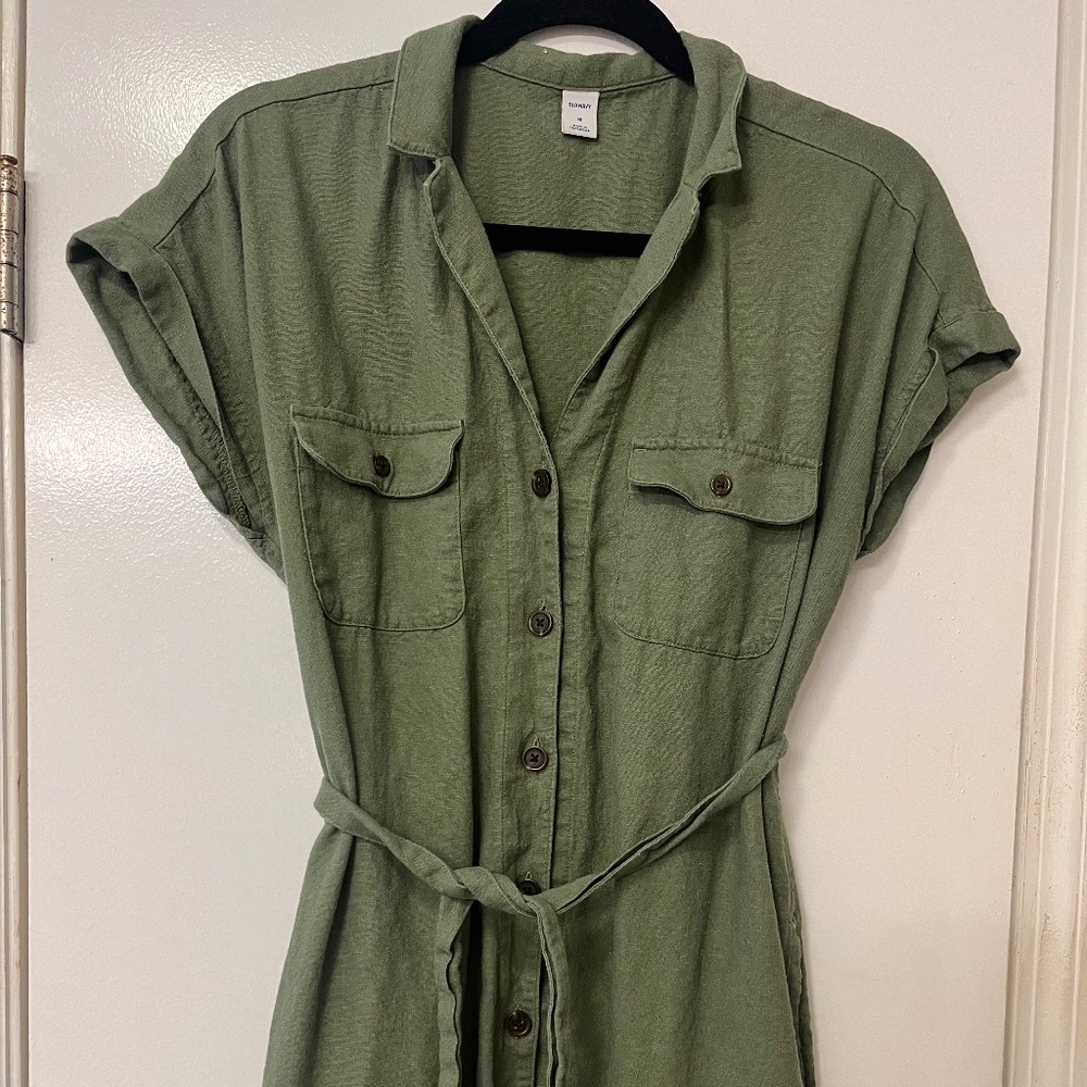 Old Navy Military Green Dress